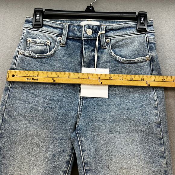Pistola Jeans Women's 26 (2) Blue Aline Pursue Skinny Ankle Preppy Normcore NWT - Picture 10 of 13